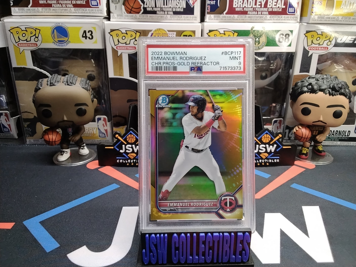 Emmanuel Rodriguez Gold Refractor PSA 9 40/50