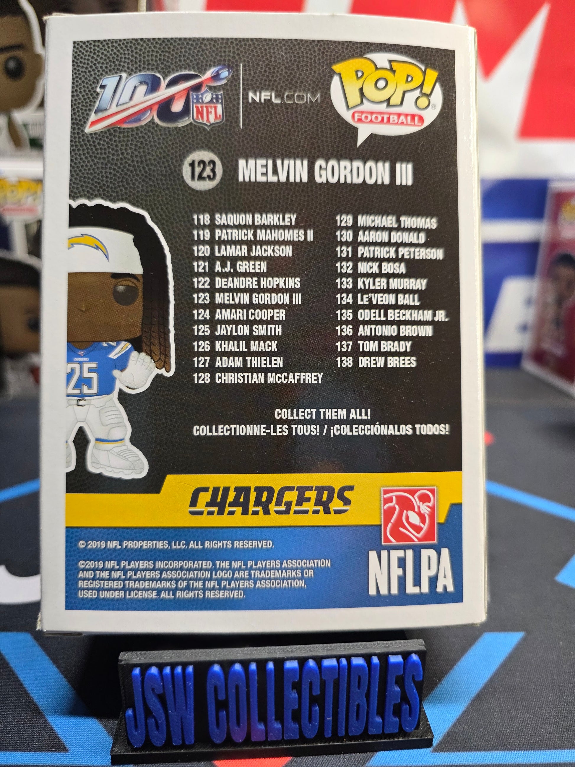 Melvin Gordon Funko POP! Vinyl Figure #123