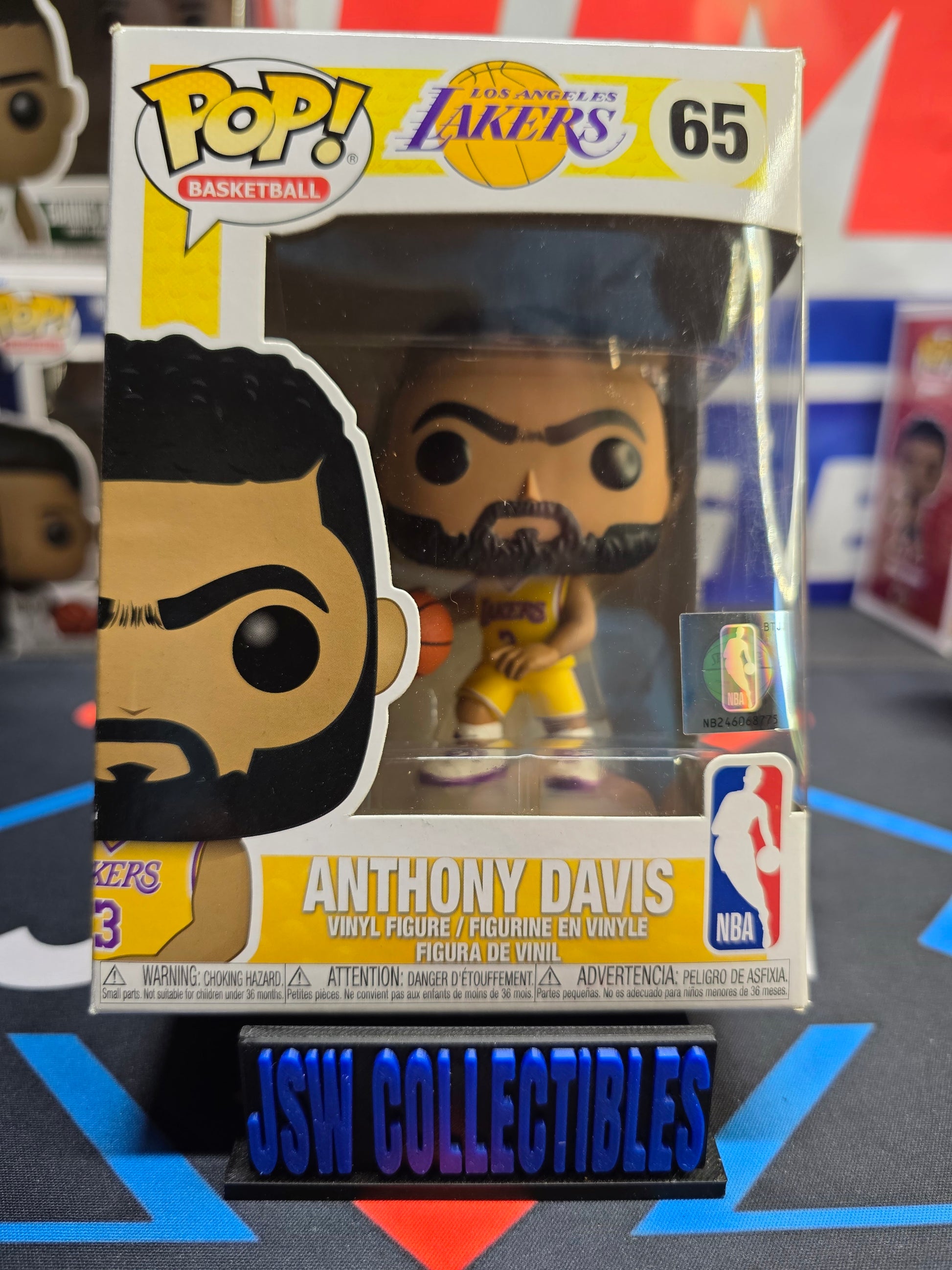 Anthony Davis Funko POP! Vinyl Figure #65