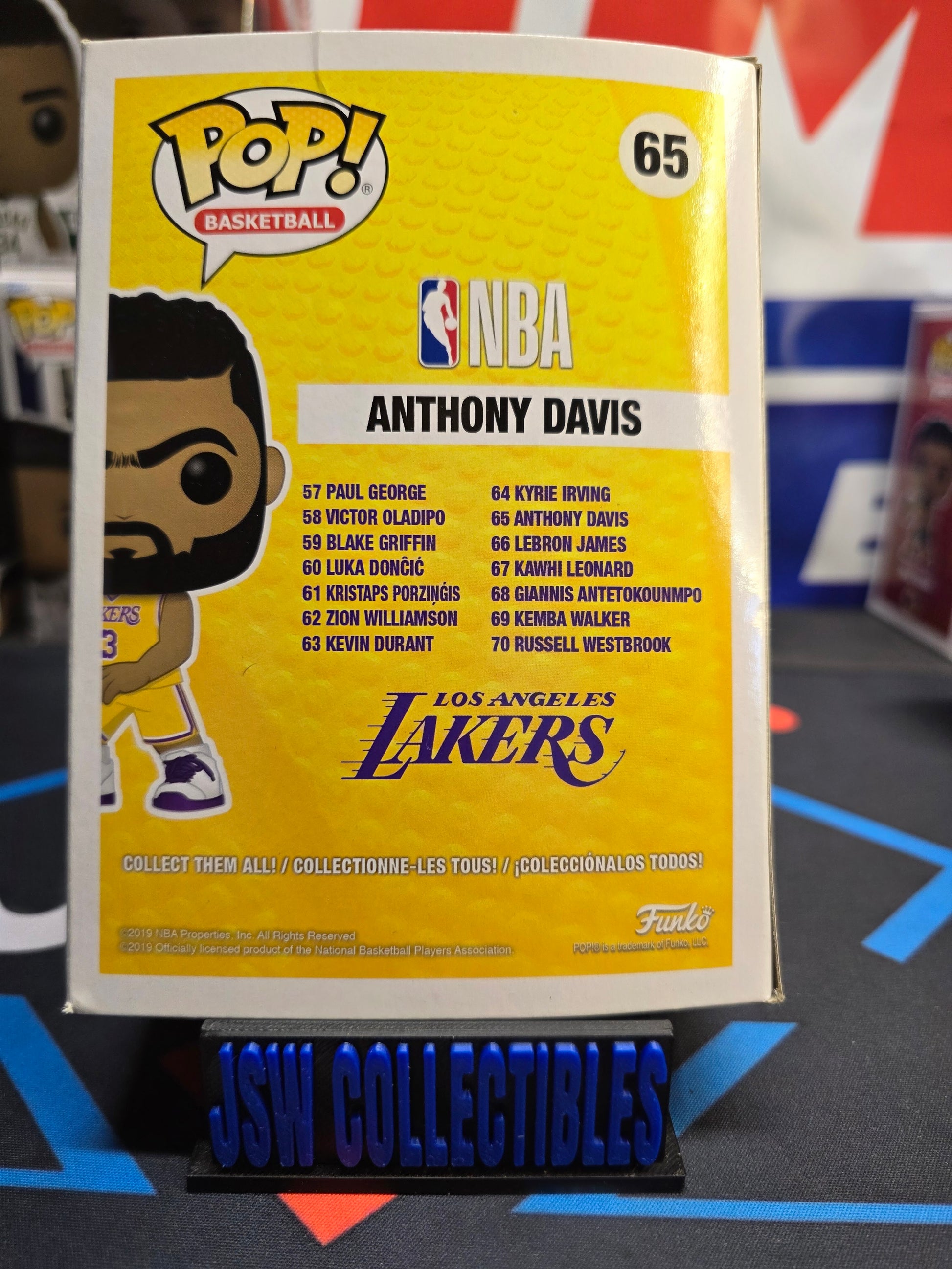 Anthony Davis Funko POP! Vinyl Figure #65