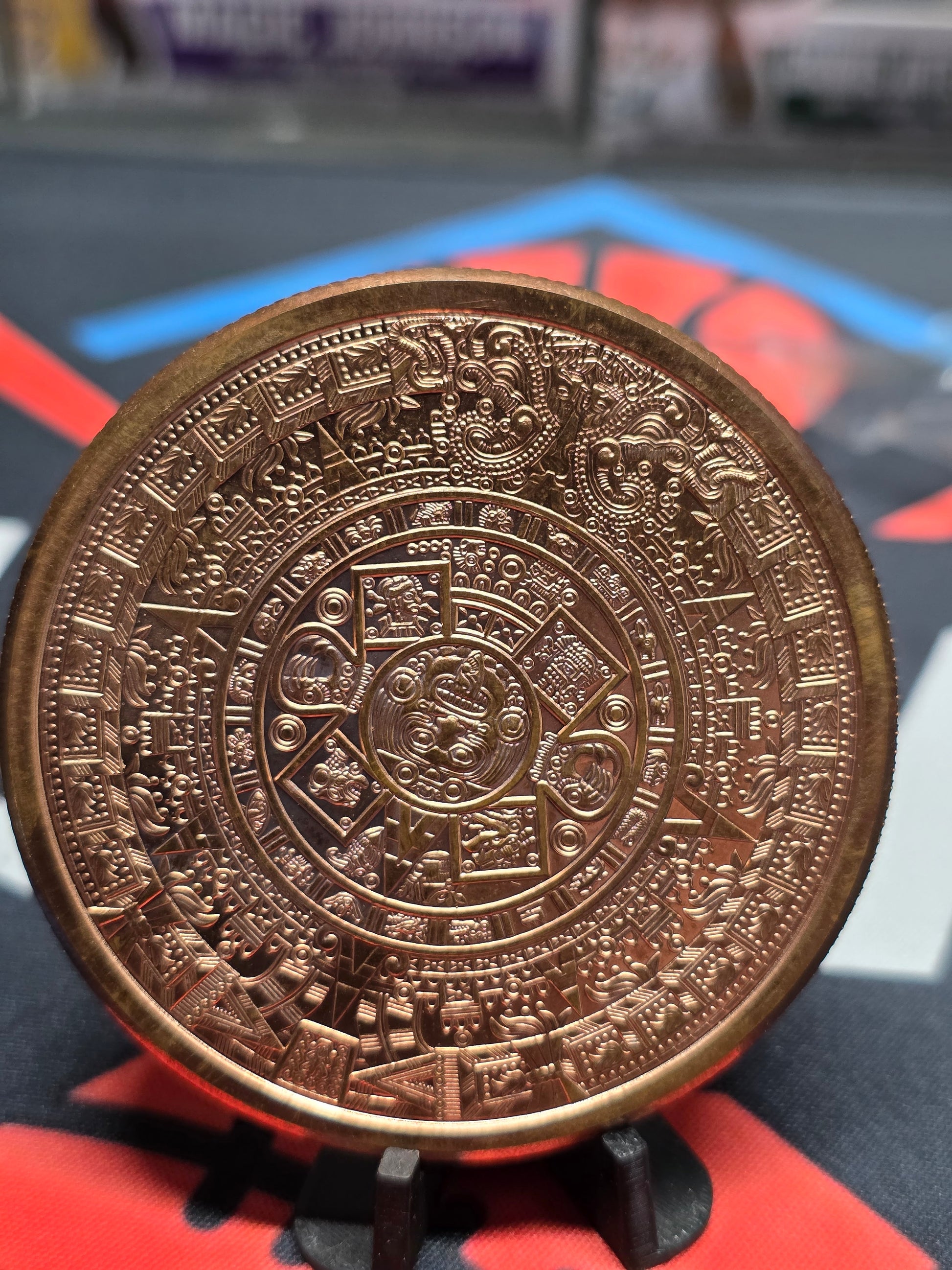 5 oz Aztec .999 Copper Round