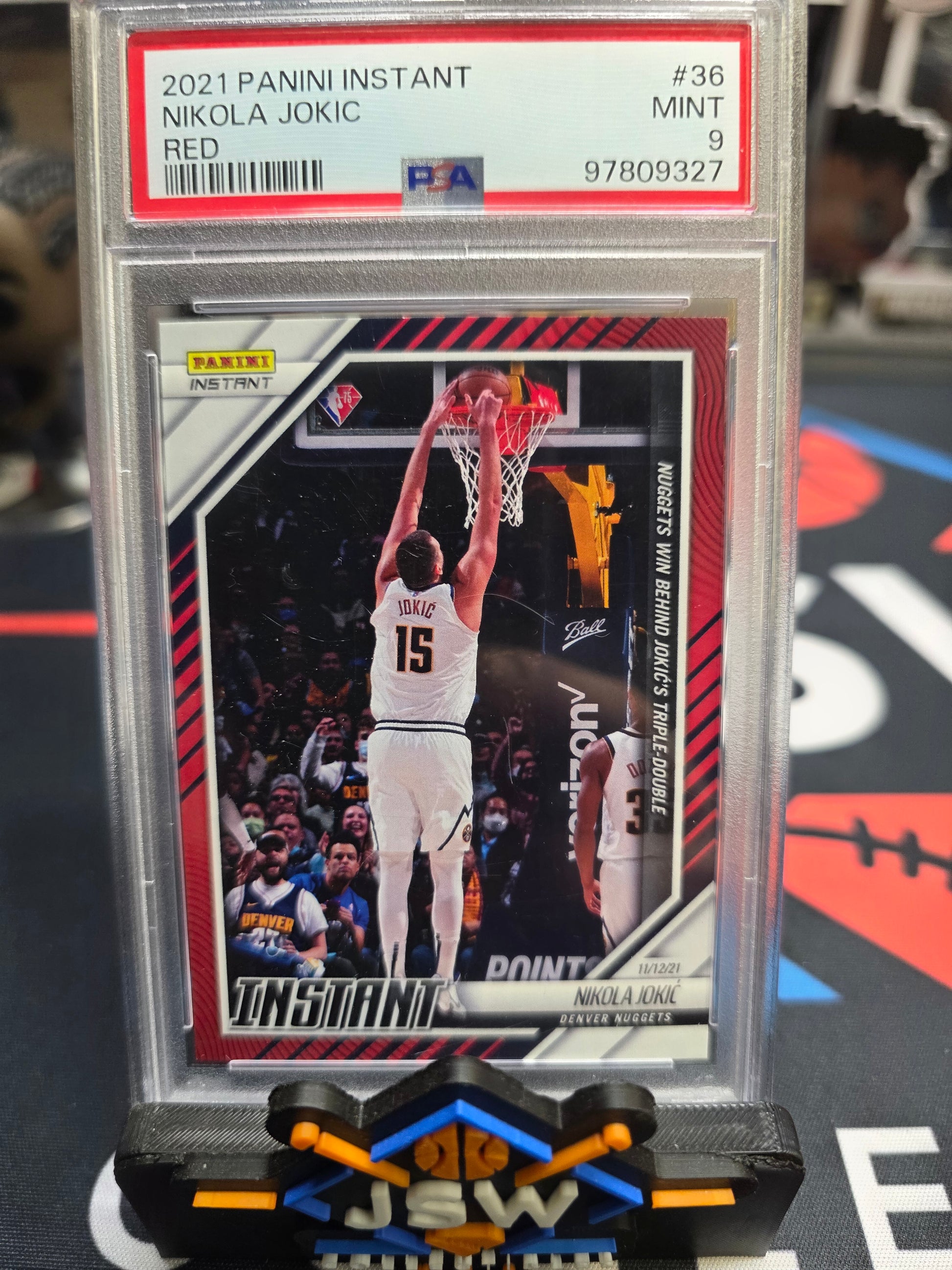 2021 Nikola Jokic Red PSA 9 6of99