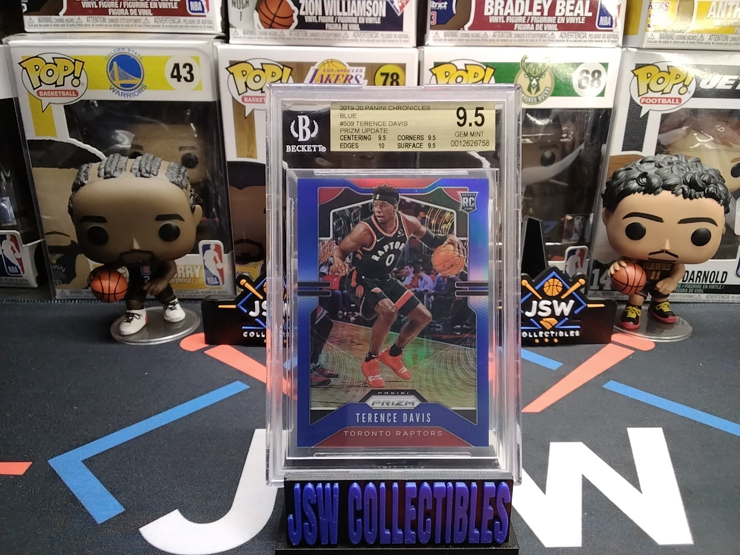 Terence Davis BECKETT 9.5 RC Blue /99