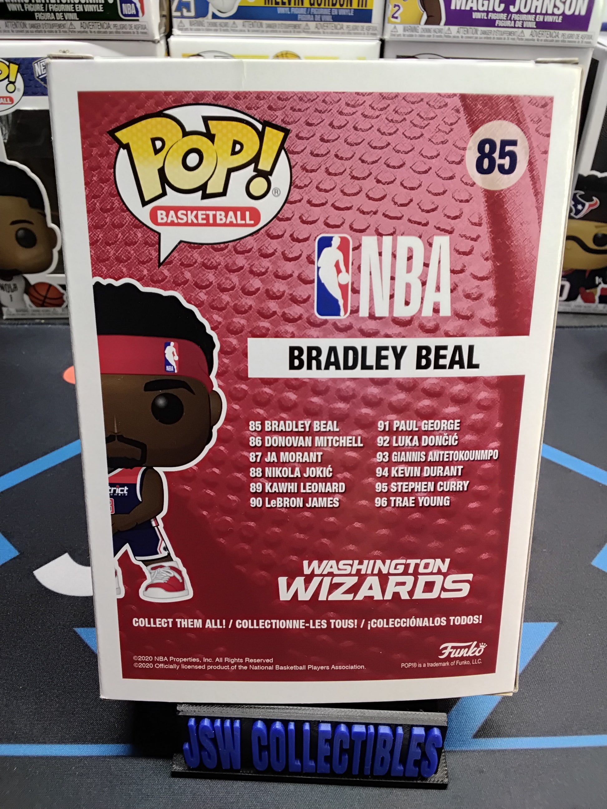 Bradley Beal Funko POP! Vinyl Figure #85