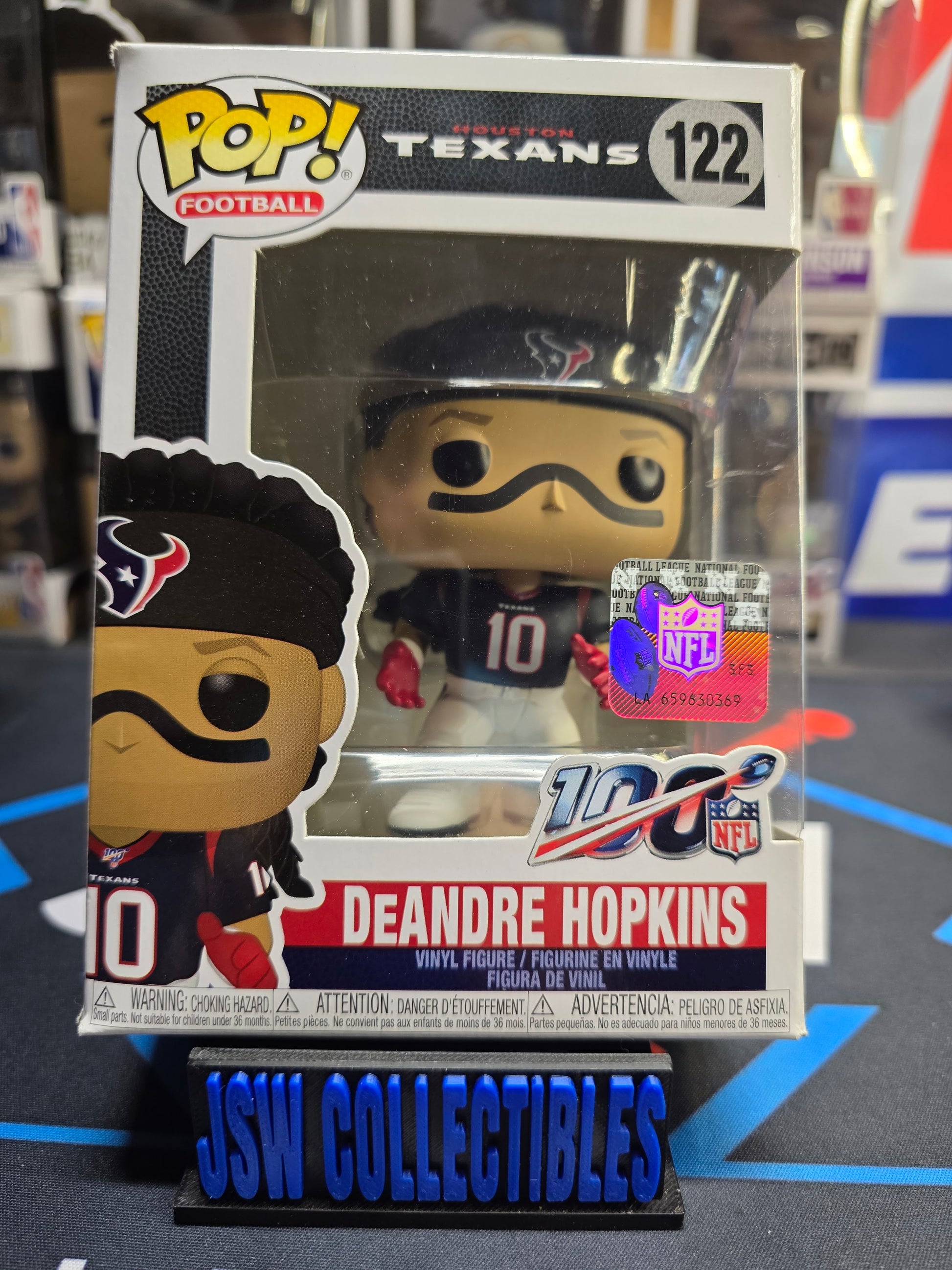 DeAndre Hopkins Funko POP! Vinyle Figure #122