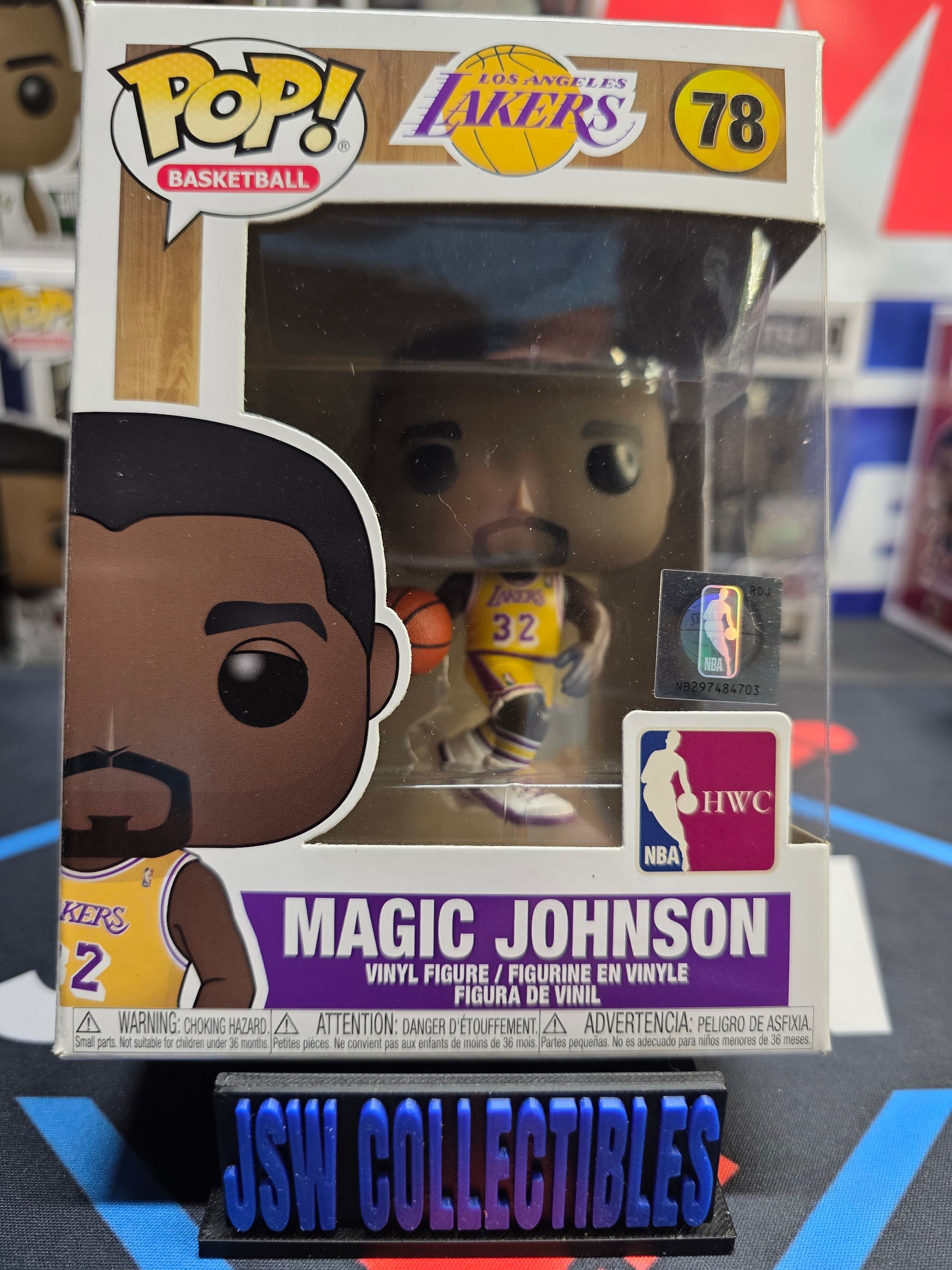 Magic Johnson FUNKO POP! Vinyl Figure #78