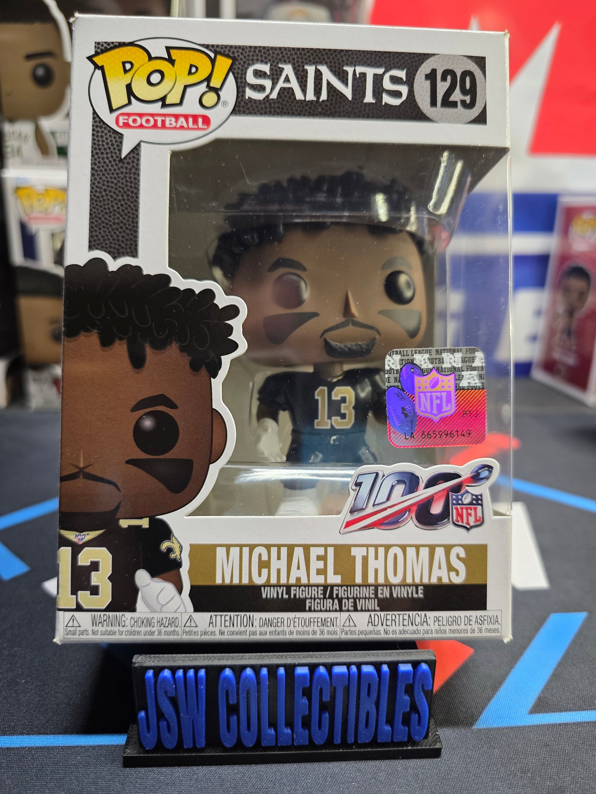 Micheal Thomas Funko Pop! Vinyl Figure #129