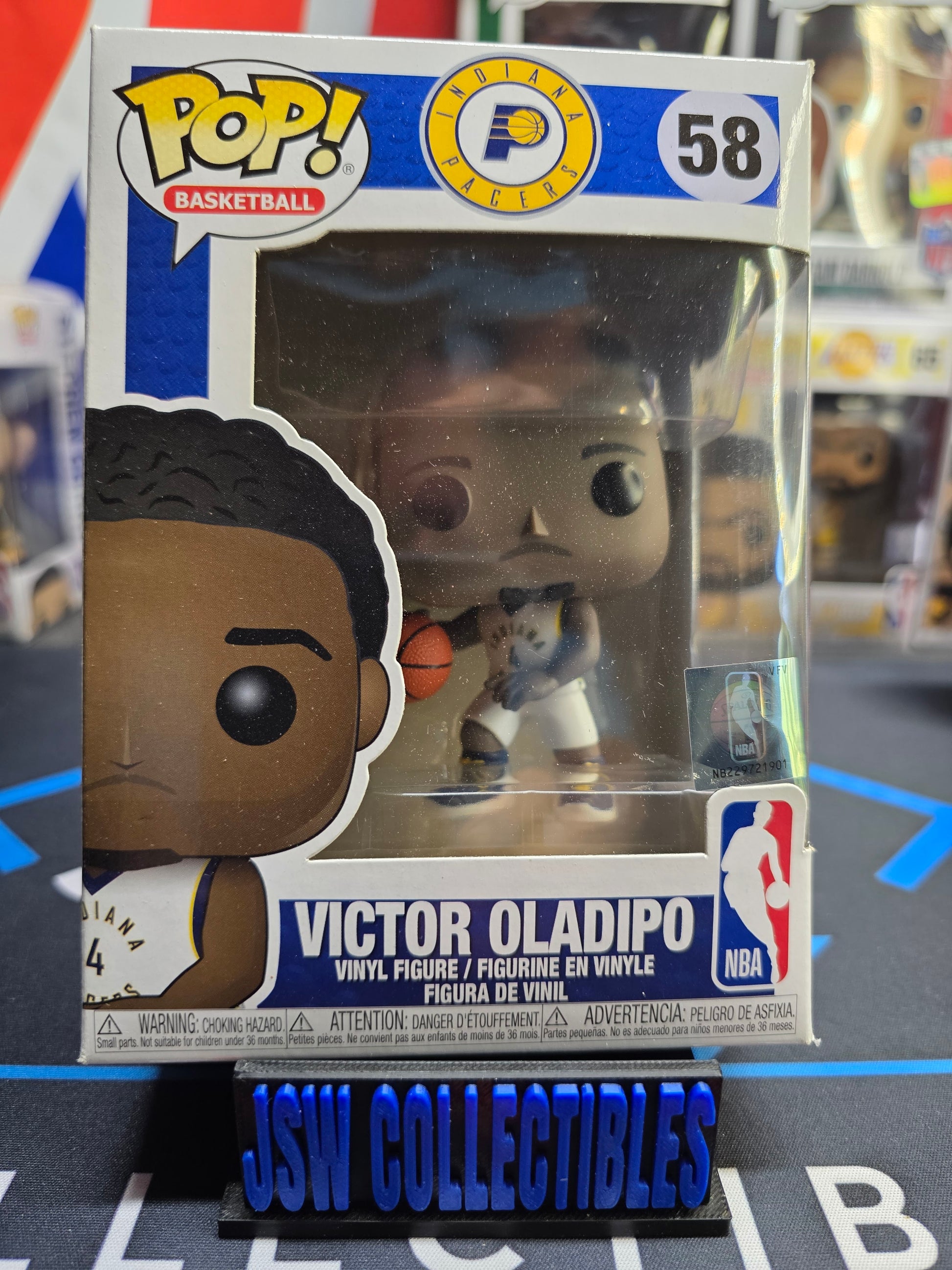 Victor Oladipo FUNKO POP! Vinyl Figure #58