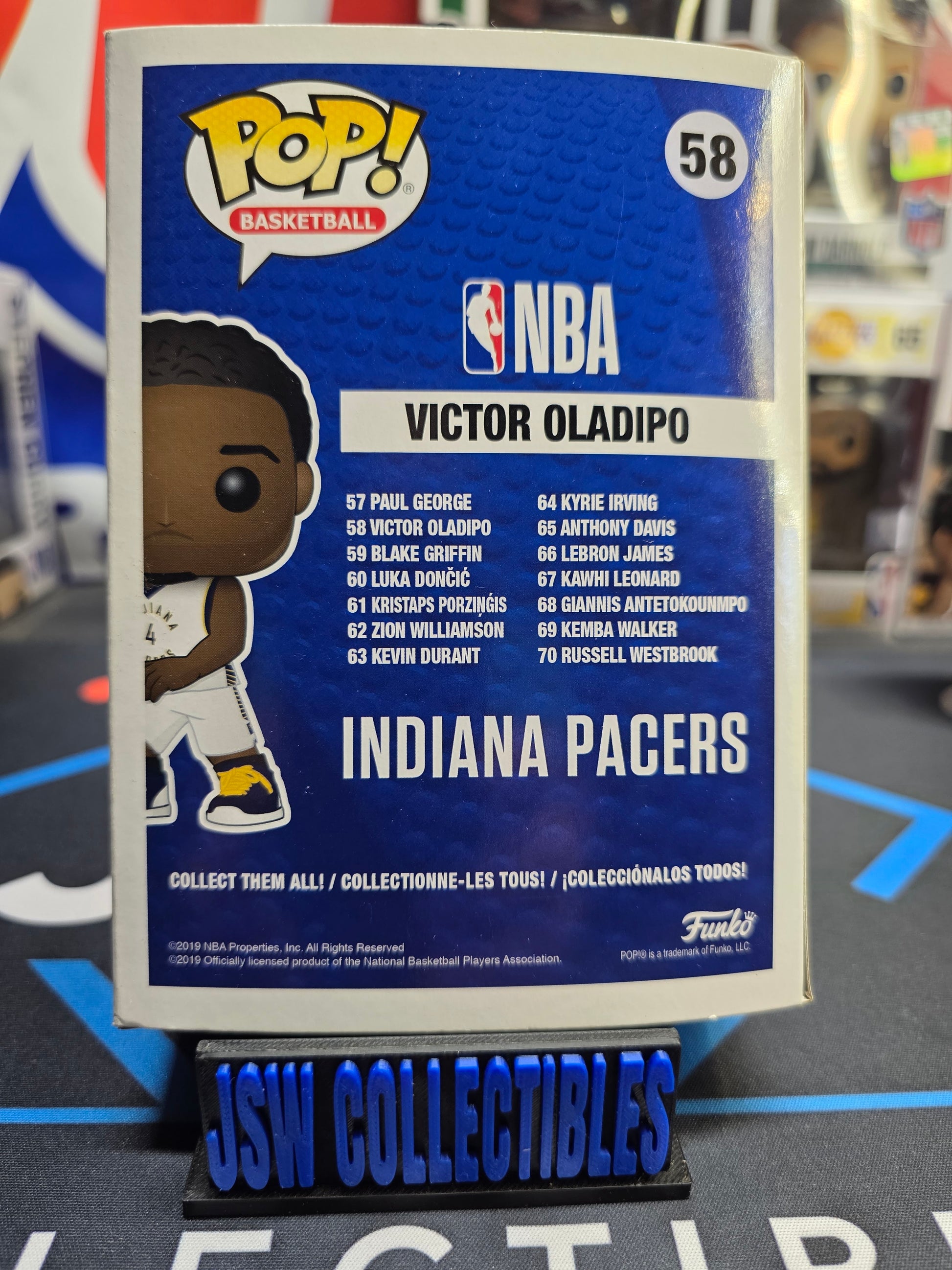 Victor Oladipo FUNKO POP! Vinyl Figure #58