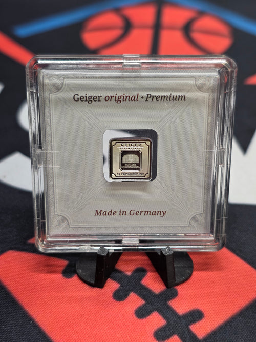 1 gram Geiger Silver