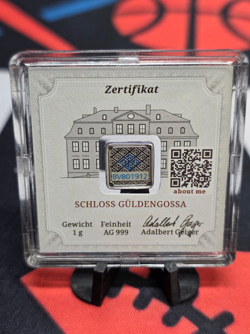 1 gram Geiger Silver
