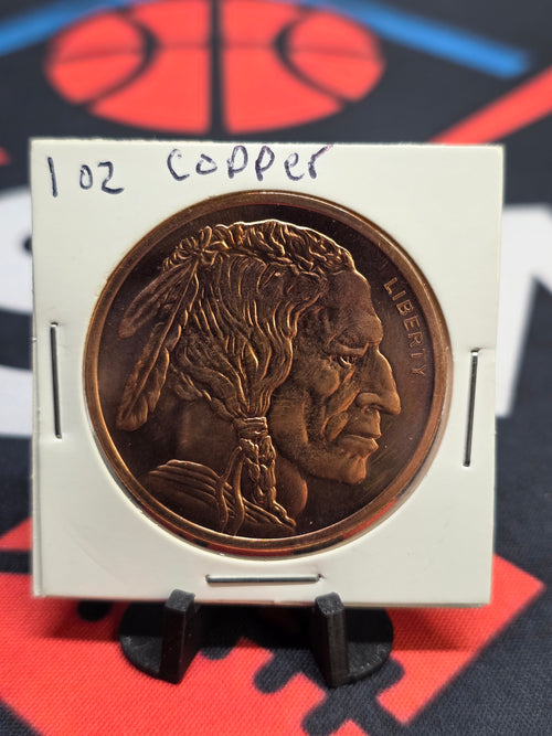 1 oz Copper Bufffalo Round