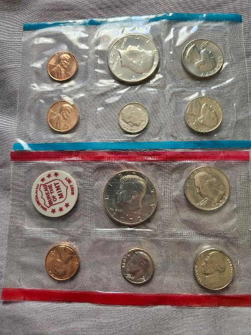 1972 Uncirculated D and P Department Of The Treasury