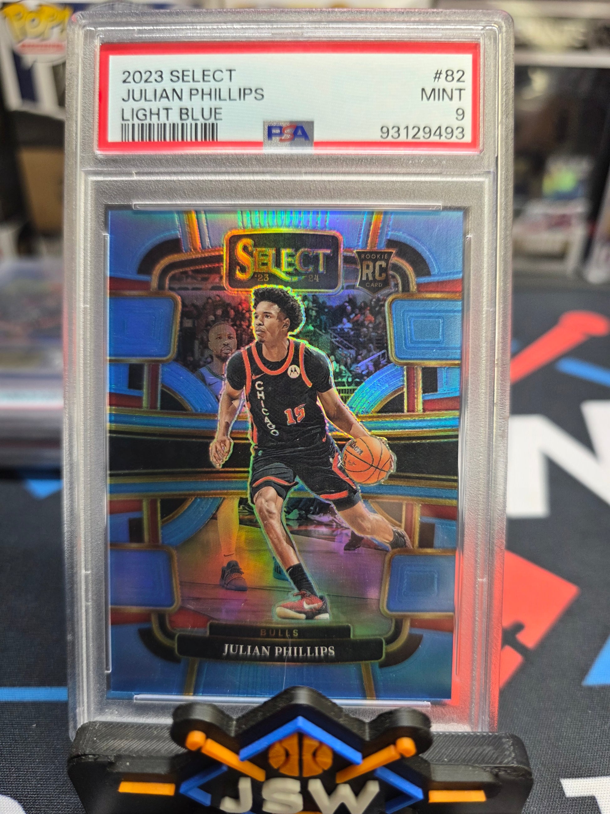 2023 Julian Phillips Light Blue PSA 9 69/299